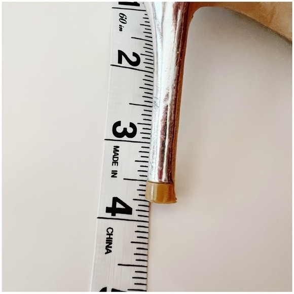 Cole Haan Silver Glitter Pointed Toe High Heel Pumps Size 8 - Picture 15 of 15